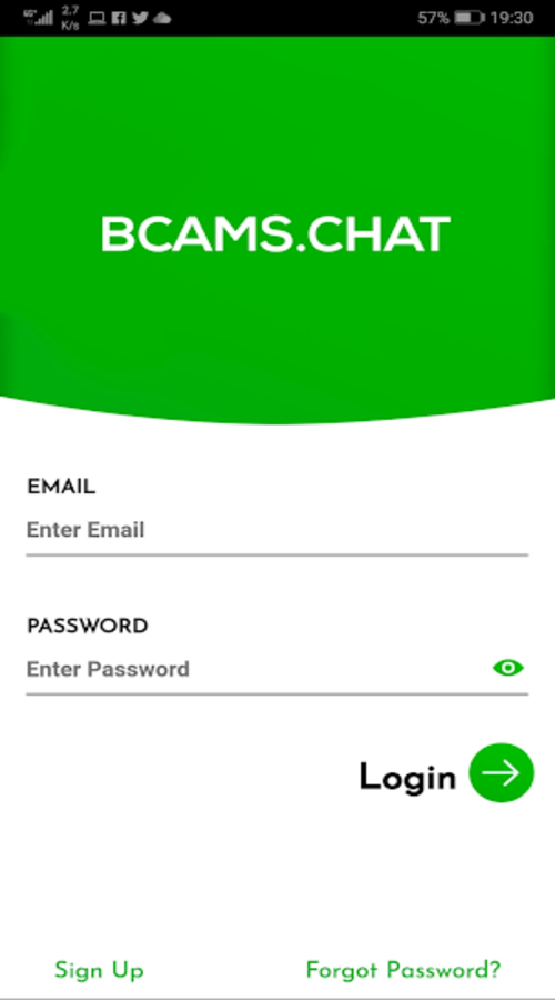 BCAMS.CHAT (Chatting app) screenshot 1