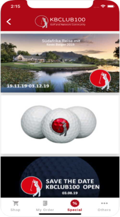 KBCLUB100 (Golf club products ecommerce app) screenshot 6