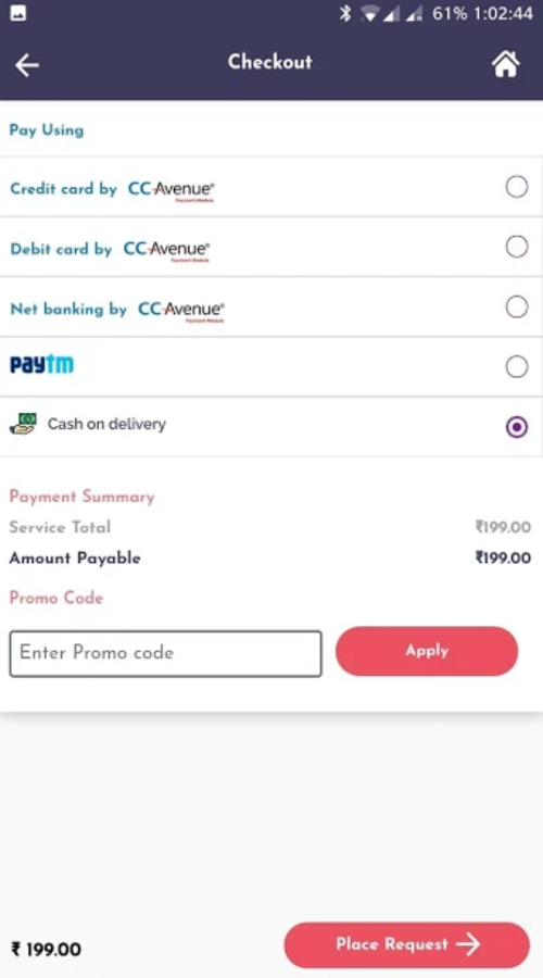 HeyWallE (UrbanClap clone app) screenshot 7