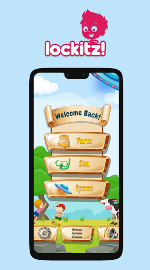Lockitz! (Animated screensaver app) screenshot 1