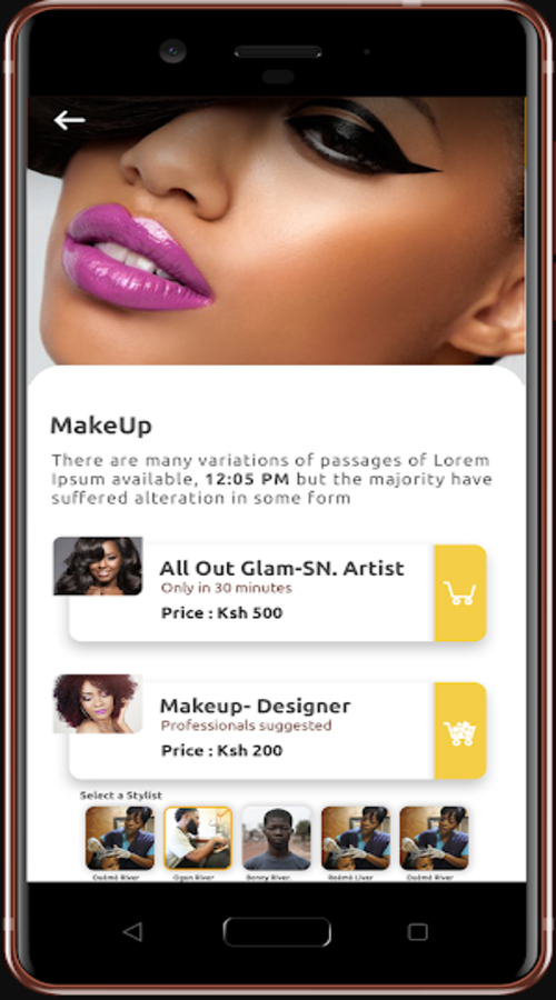 Amara (Salons advertising & marketing app) screenshot 3