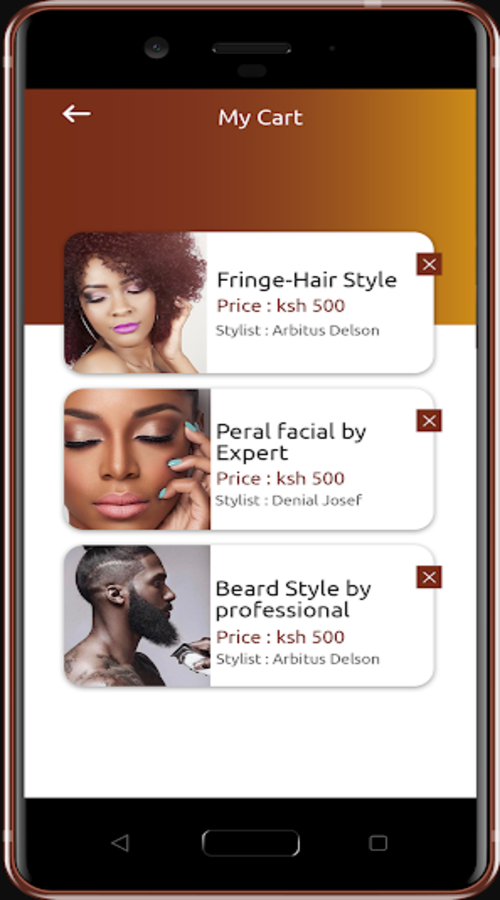 Amara (Salons advertising & marketing app) screenshot 4