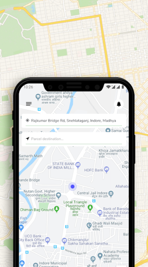 Clickago (Parcels/Goods/Food delivery app) screenshot 2