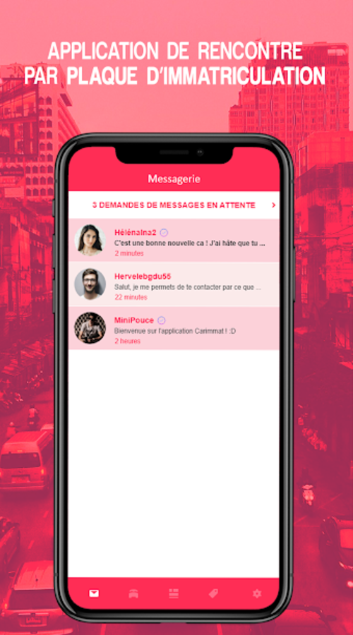 Carimmat (License plate dating app) screenshot 1