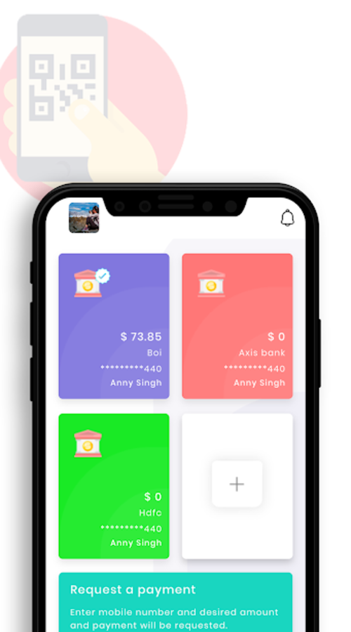 NUMISME (Money transfer app) screenshot 1