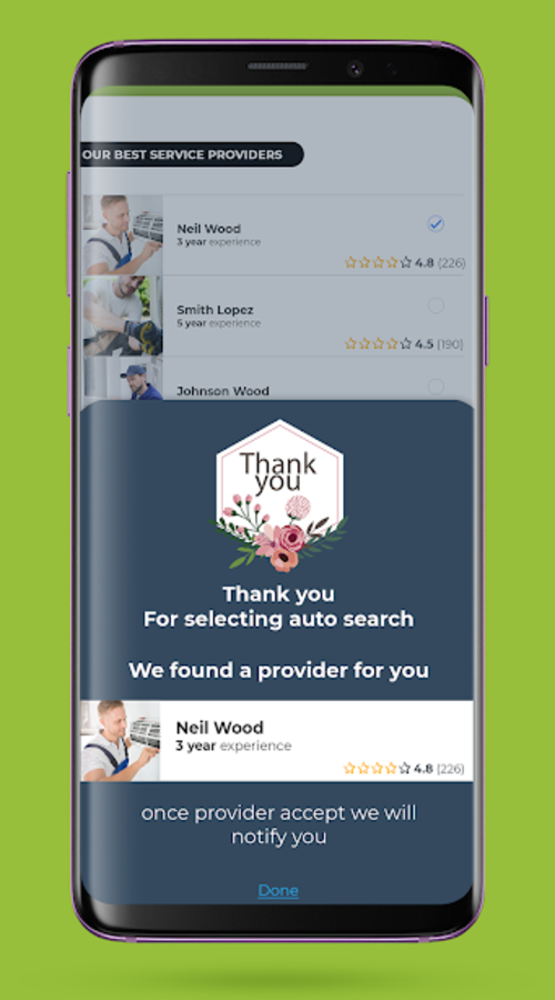 Apmot (Home services on-demand app) screenshot 5