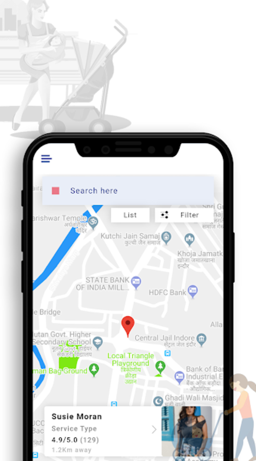 KidEase (Childcare providers app) screenshot 1