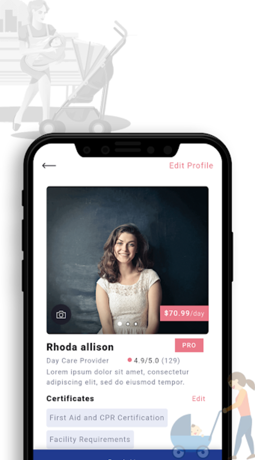 KidEase (Childcare providers app) screenshot 3