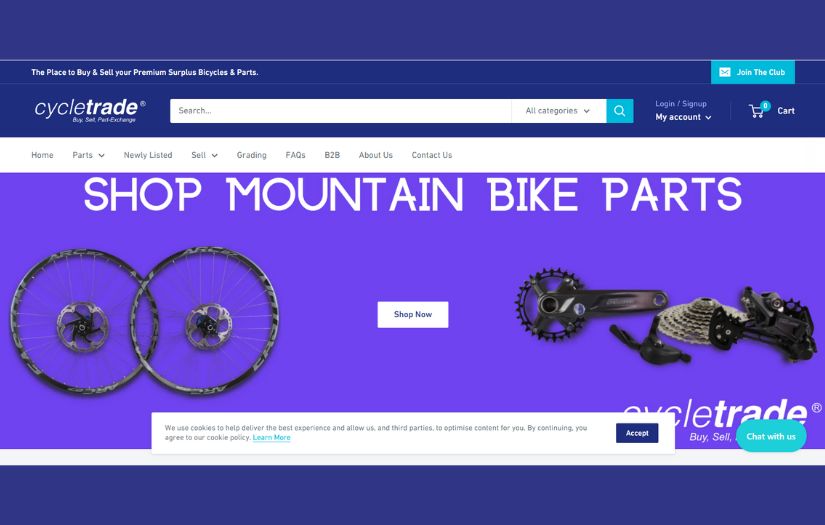 Brand Monitoring for Cycle Trade accomplished through effective Google Ad Campaigns screenshot 1