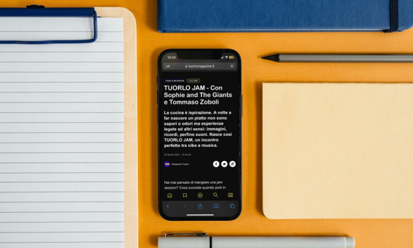 Tuorlo Magazine screenshot 2