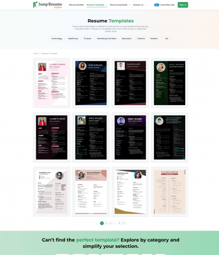 Jump Resume Builder screenshot 3