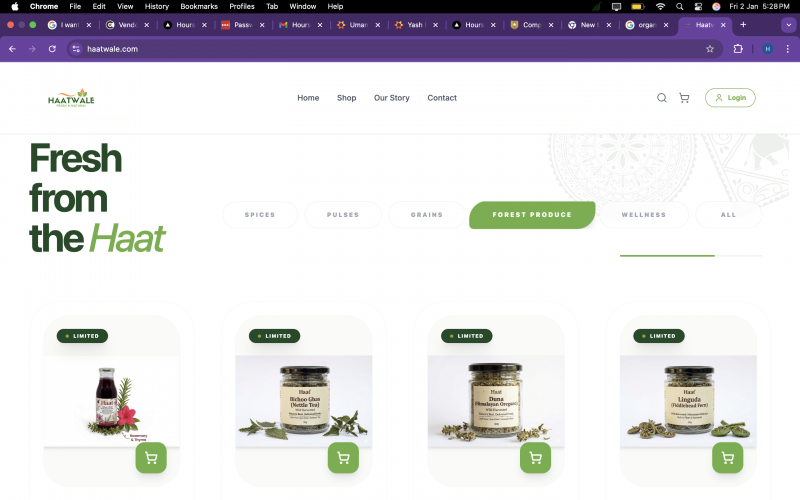 organic e-commerce screenshot 3