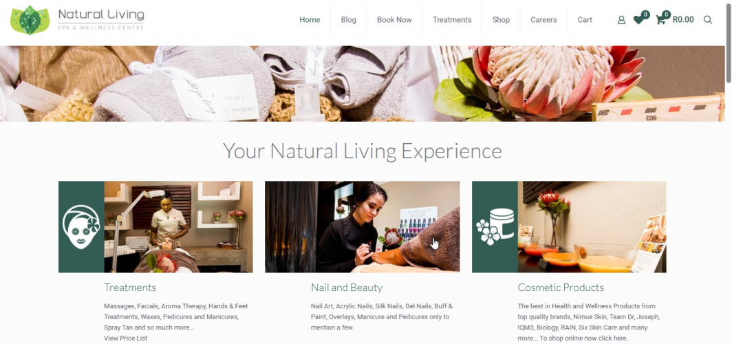 Natural Living Spa and Wellness screenshot 1