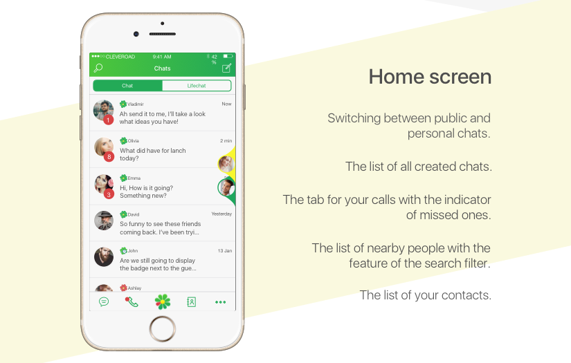 ICQ Total Redesign screenshot 3