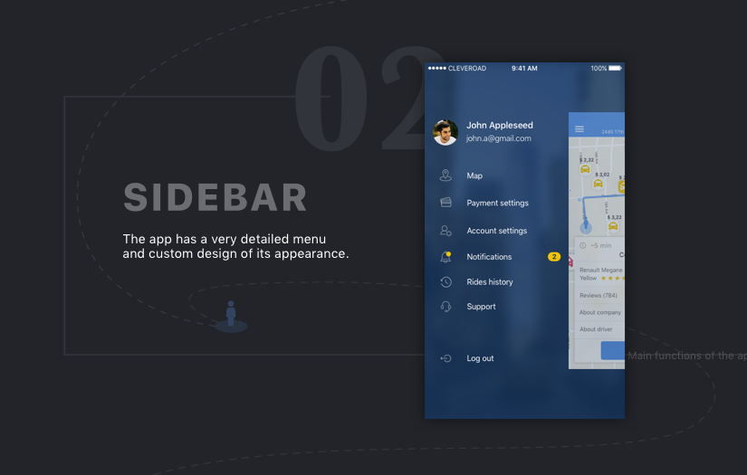 HI-CAB - Drive App screenshot 3