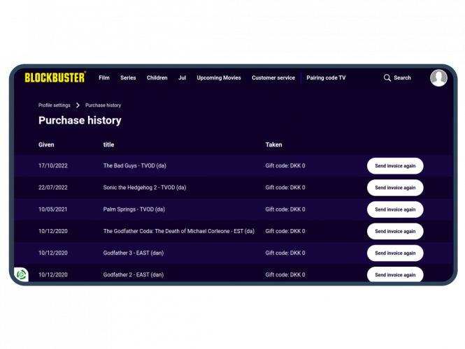 Blockbuster - Video-On-Demand Platform screenshot 3