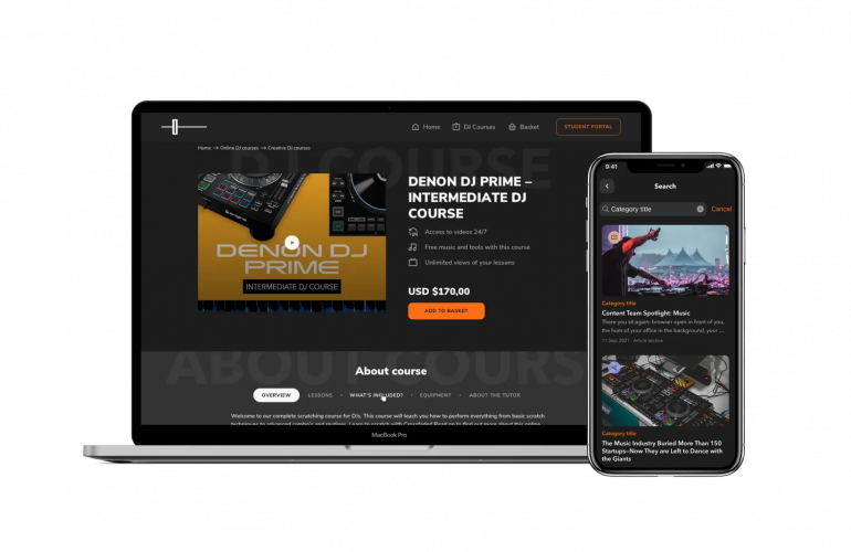 Crossfader - Digital Educational Platform screenshot 1