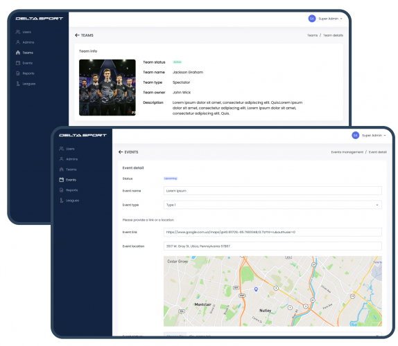 Deltasport - Sports Platform for Creators and Spectators screenshot 3