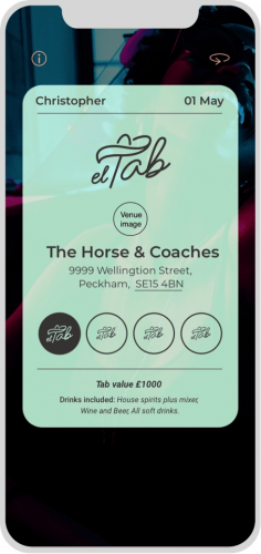 el Tab - Location-based marketplace for bars and pubs screenshot 1