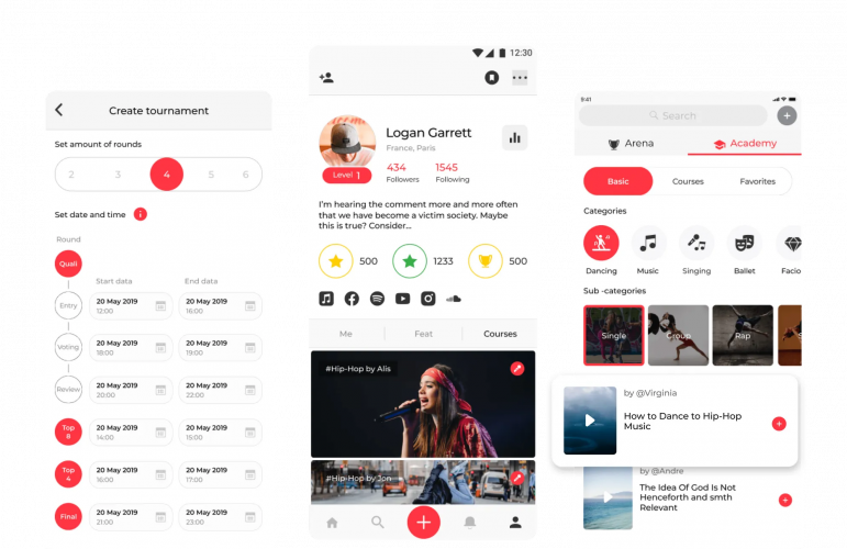 Ayoo - Global social network for dancers screenshot 2