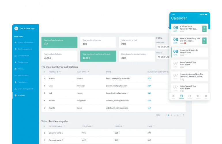 The School App - School community App screenshot 4