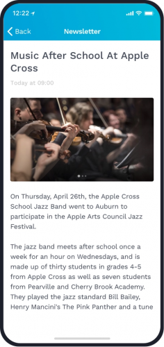 The School App - School community App screenshot 2