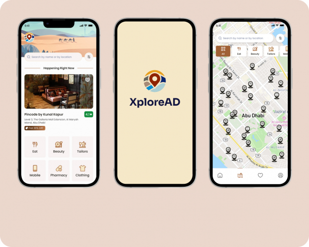 Local Discovery & Offers Mobile App — UX/UI Design screenshot 1