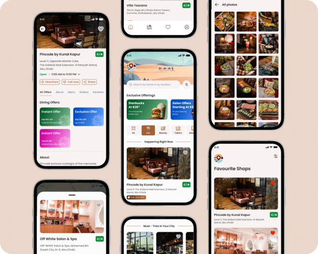 Local Discovery & Offers Mobile App — UX/UI Design screenshot 2