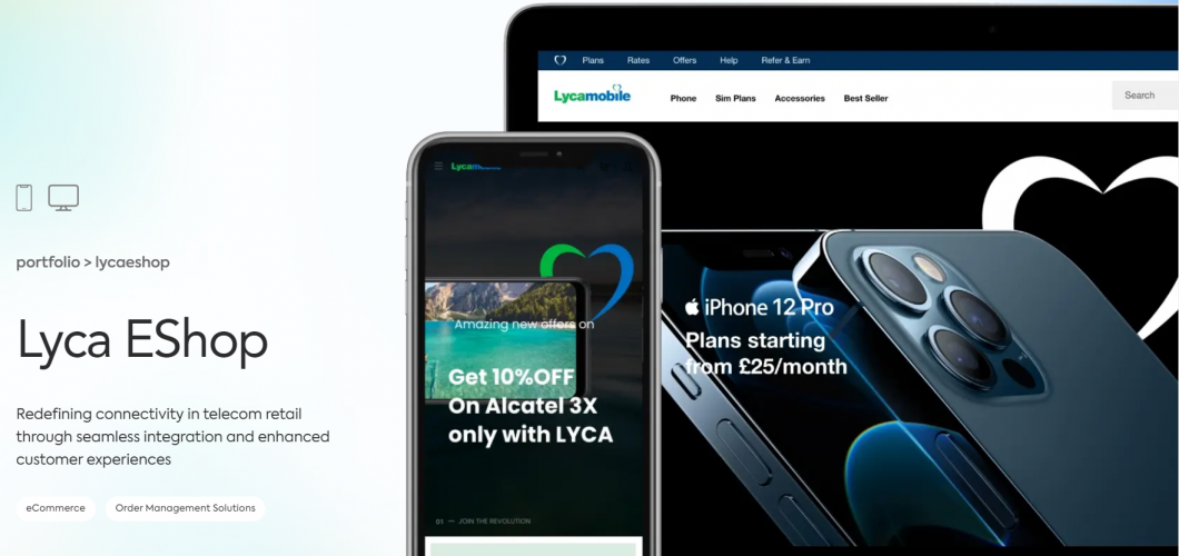 Lyca Eshop screenshot 1