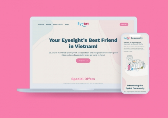 Modern web design attract new customers screenshot 1