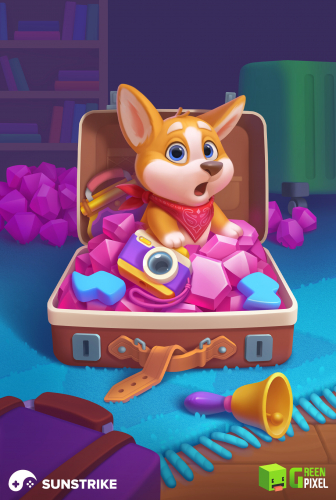 Merge Family - Green Pixel screenshot 1