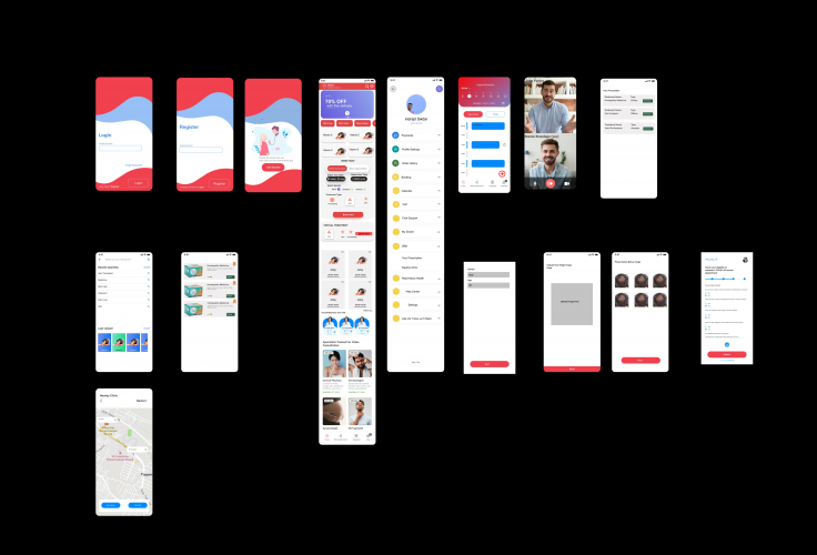 Hybrid Doctor Consulting Mobile Application screenshot 1