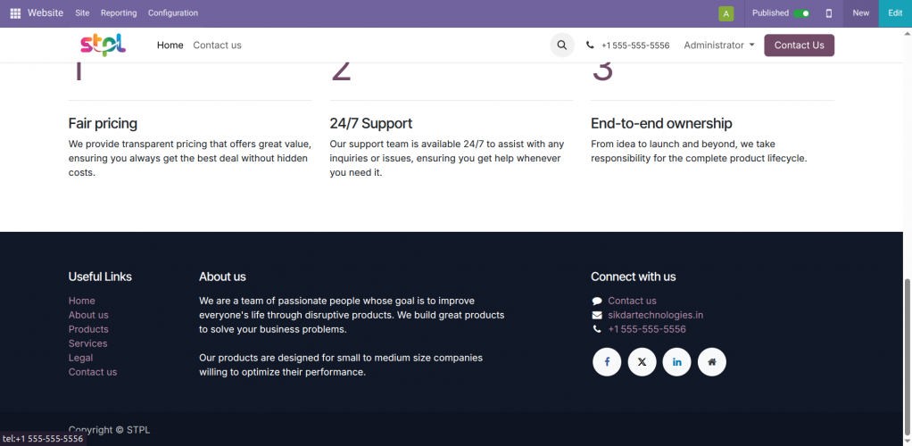 Odoo-Based End-to-End Healthcare & Inventory Management System screenshot 2