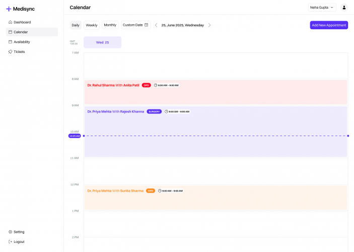 Built a WhatsApp first AI appointment management product for healthcare screenshot 2