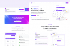 Access Hero Website design
