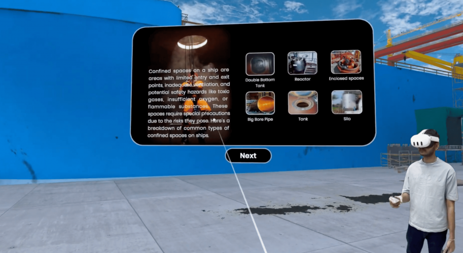 VR Safety Training - Confined Spaces screenshot 2