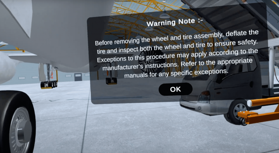 VR Aviation MRO Training screenshot 2