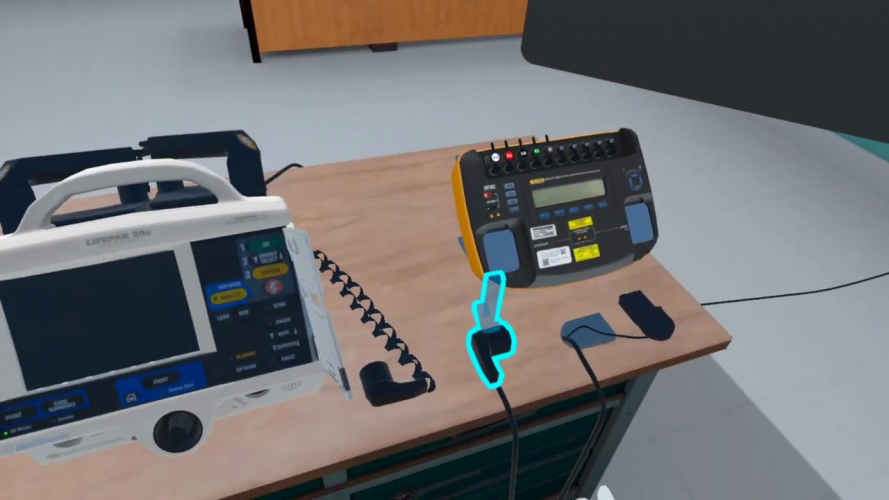 VR Safety Training LIFEPAK 20e Care screenshot 5