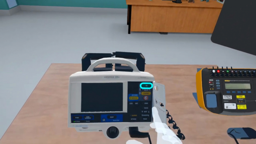 VR Safety Training LIFEPAK 20e Care screenshot 3