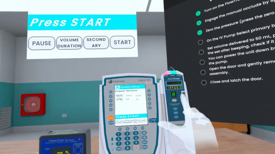 VR Safety Training - Alaris Pump screenshot 5
