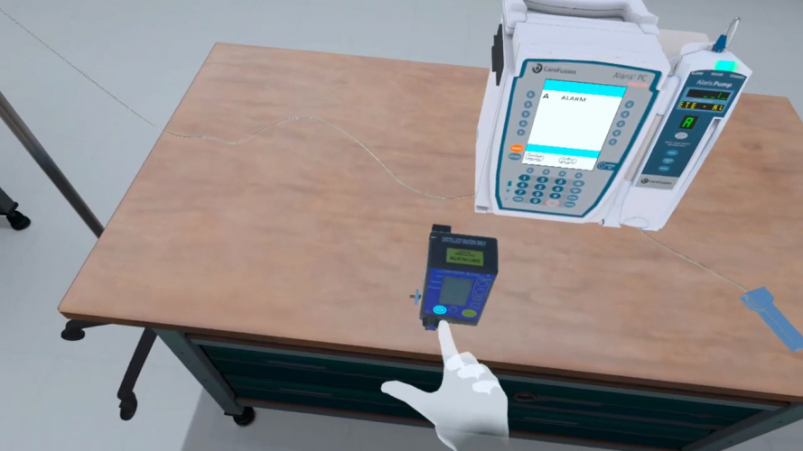 VR Safety Training - Alaris Pump screenshot 1