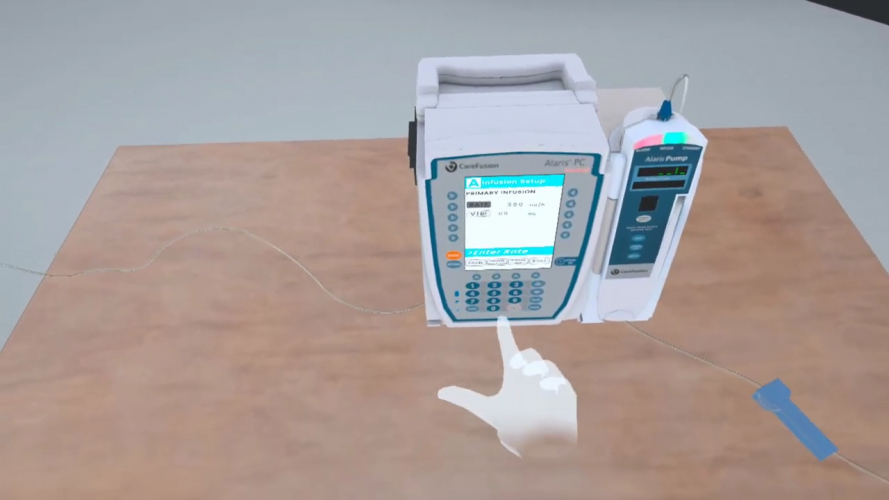 VR Safety Training - Alaris Pump screenshot 2