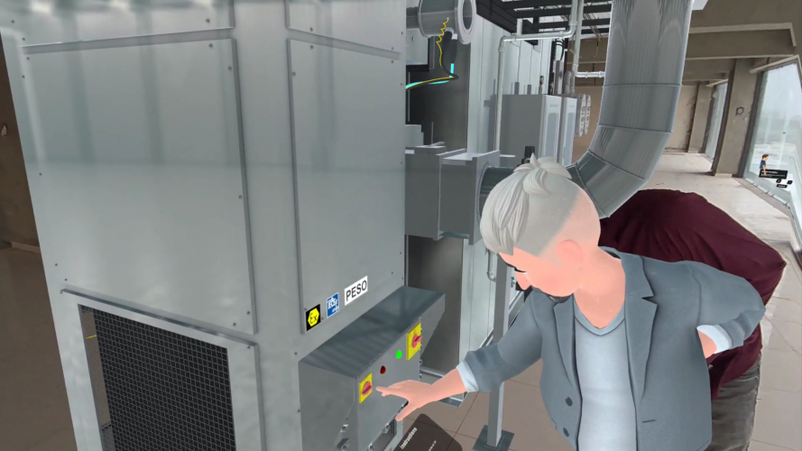 VR Safety Training - Analyser Shelter screenshot 3