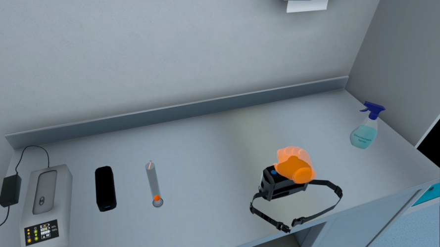 VR Training NUS BSL3 Laboratory screenshot 3