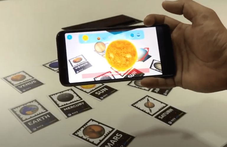 SolarAR - Augmented Reality Solar System screenshot 2
