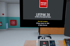 VR Safety Training LIFEPAK 20e Care