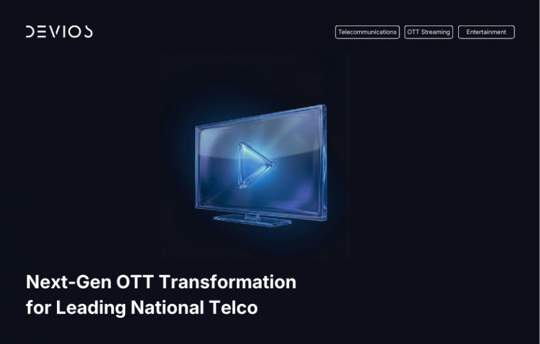Next-Gen OTT Transformation for Leading National Telco screenshot 1