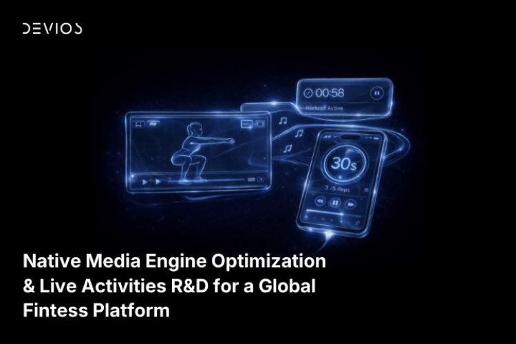 Native Media Engine Optimization & Live Activities R&D for a Global Fitness Platform screenshot 1