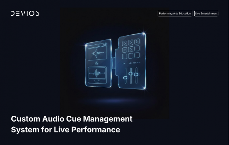 Custom Audio Cue Management System for Live Performance screenshot 1