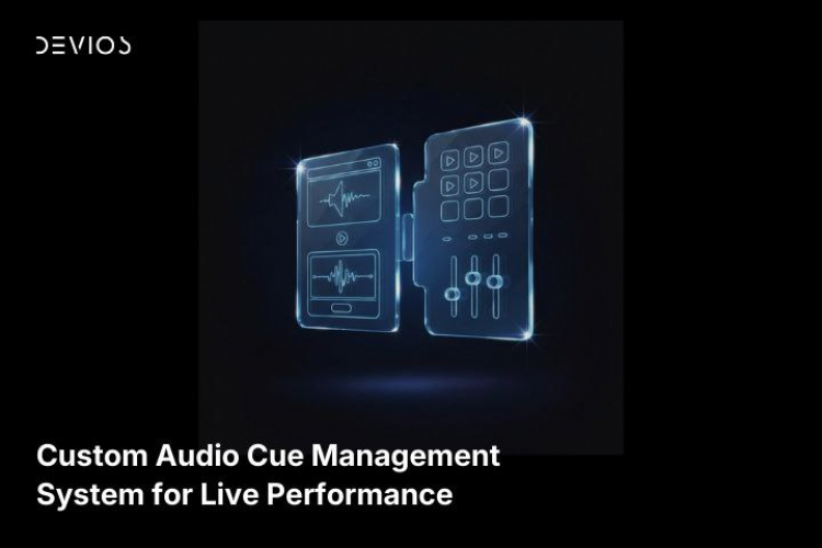 Custom Audio Cue Management System for Live Performance screenshot 1